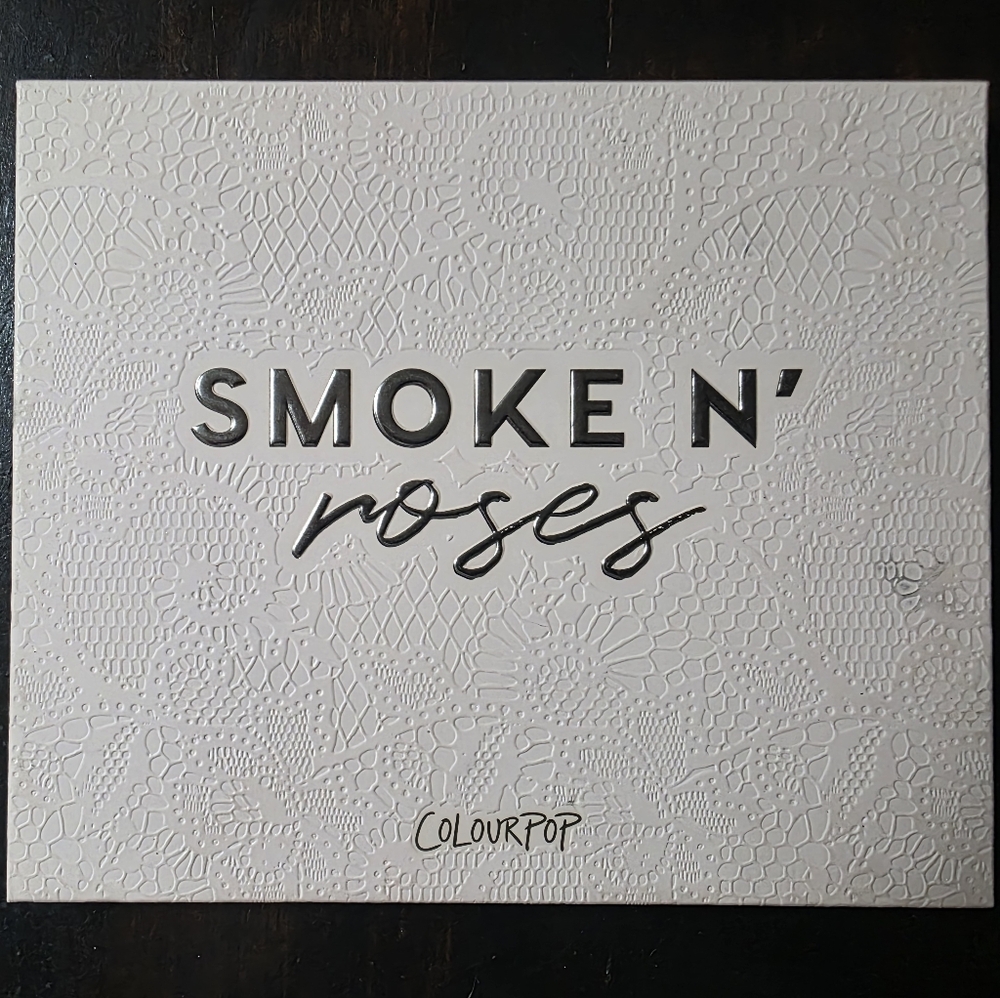 ColourPop Smoke N' Roses Embossed Palette